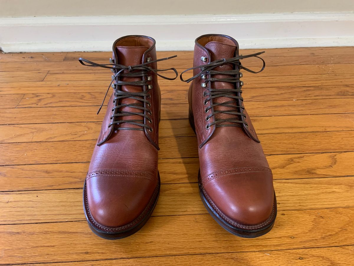 Photo by ryan001 on May 17, 2025 of the Viberg 2030 in C.F Stead Chestnut Brown Phoenix.