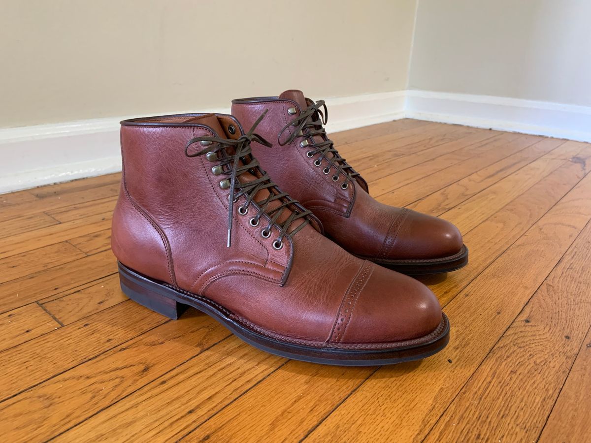 Photo by ryan001 on May 17, 2025 of the Viberg 2030 in C.F Stead Chestnut Brown Phoenix.