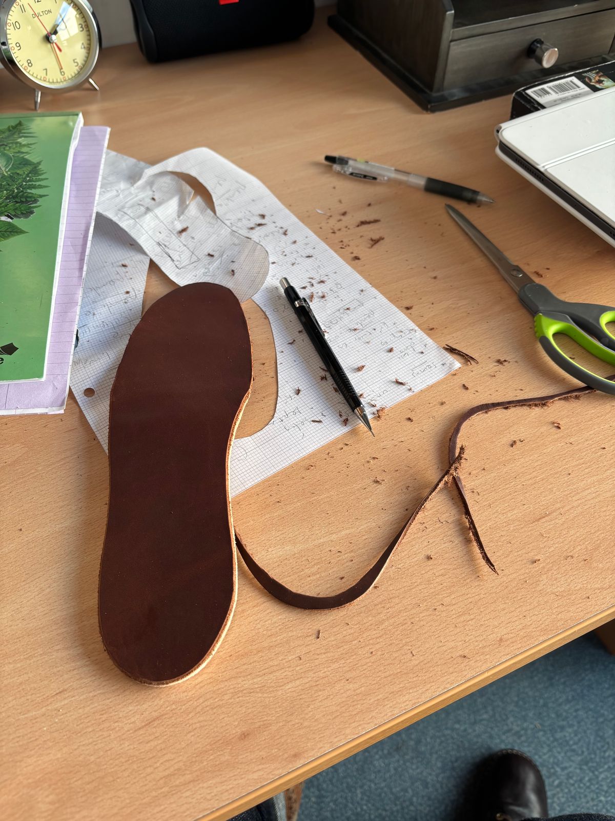 Photo by DeliciousGuess6449 on January 11, 2025 of the Nicks Comstock in Horween Dark Brown Aspen.