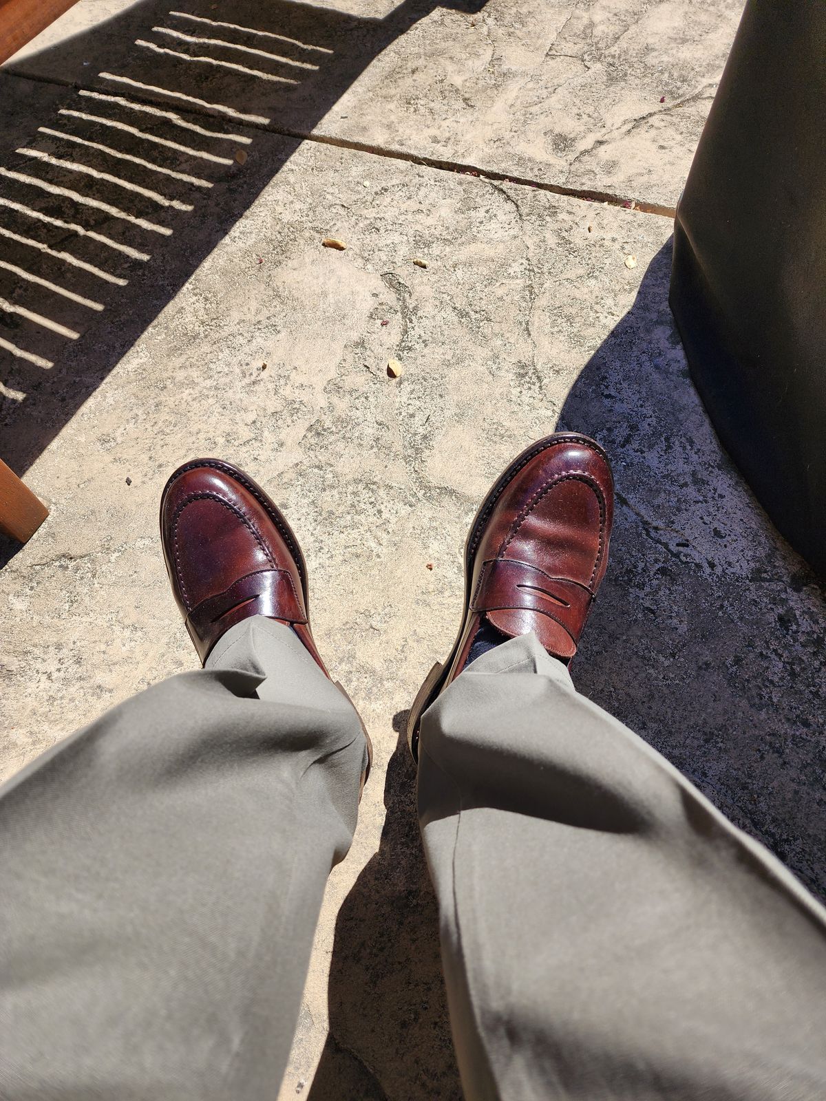 Photo by Janbiya on September 29, 2024 of the Gresgris Penny Loafer in European Horsehide (Tannery Unspecified).