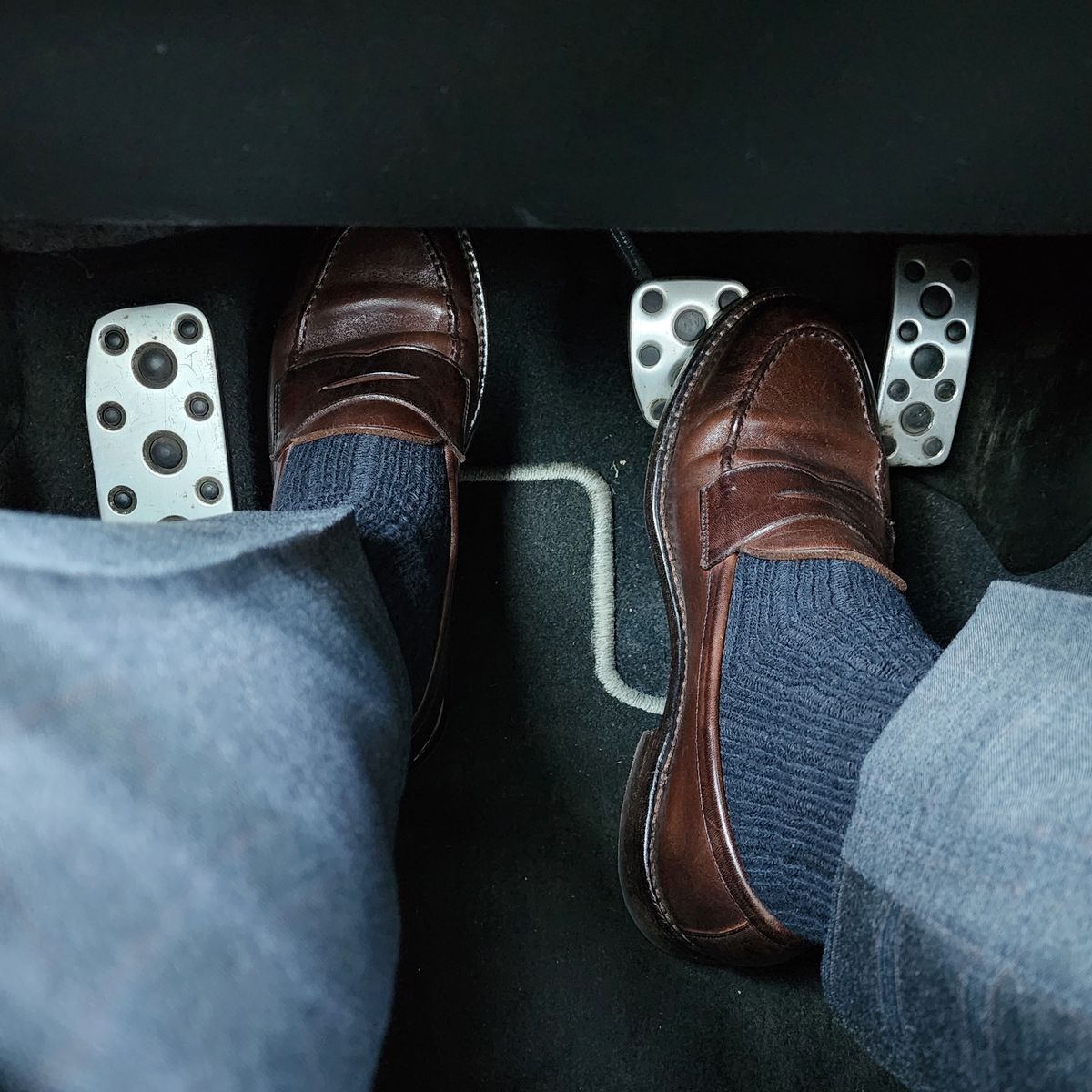 Photo by Janbiya on July 11, 2025 of the Gresgris Penny Loafer in European Horsehide (Tannery Unspecified).