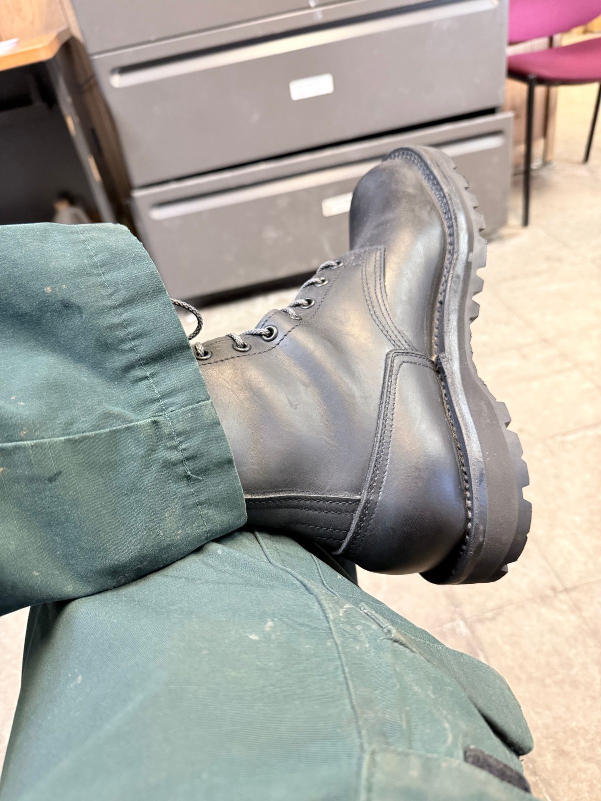 Photo by MrWillow on February 27, 2026 of the Nicks Tactical in Seidel WeatherShield Black.