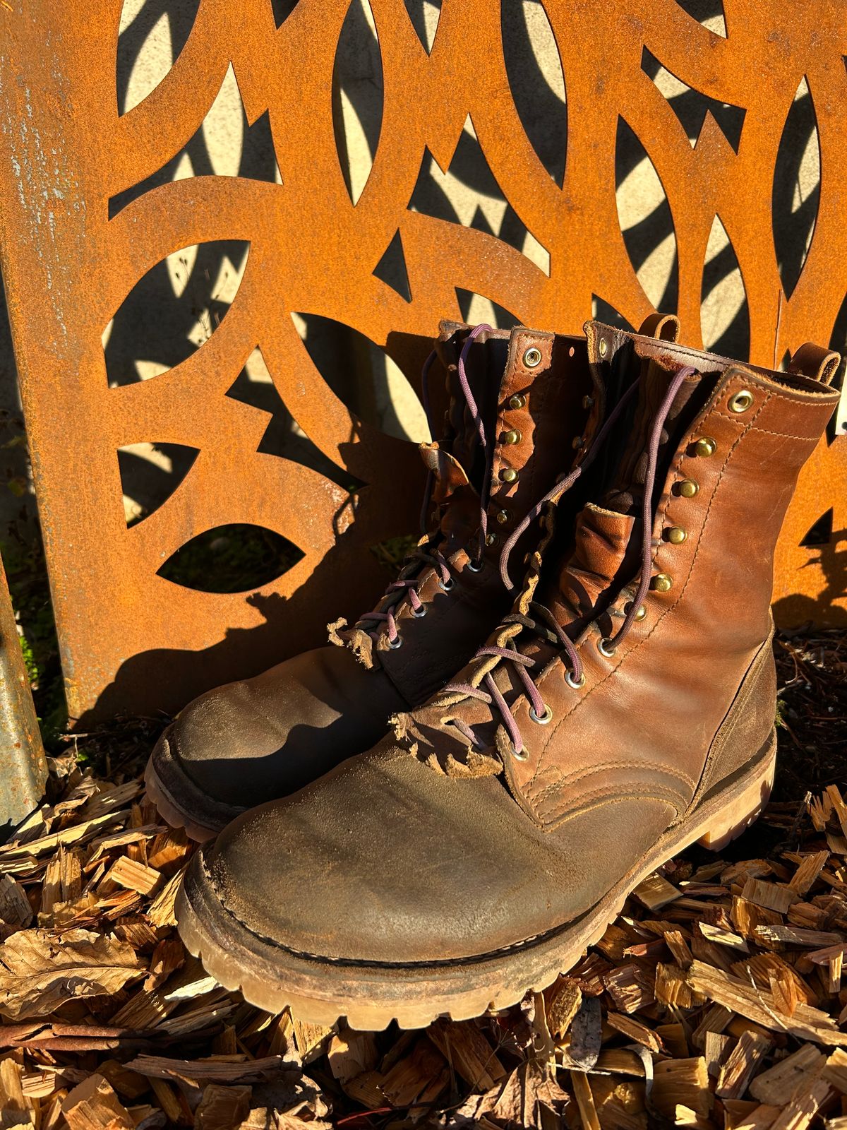 Photo by chippyben on February 6, 2026 of the Nicks Strider in Spokane Honey Smooth/ Waxed Flesh.