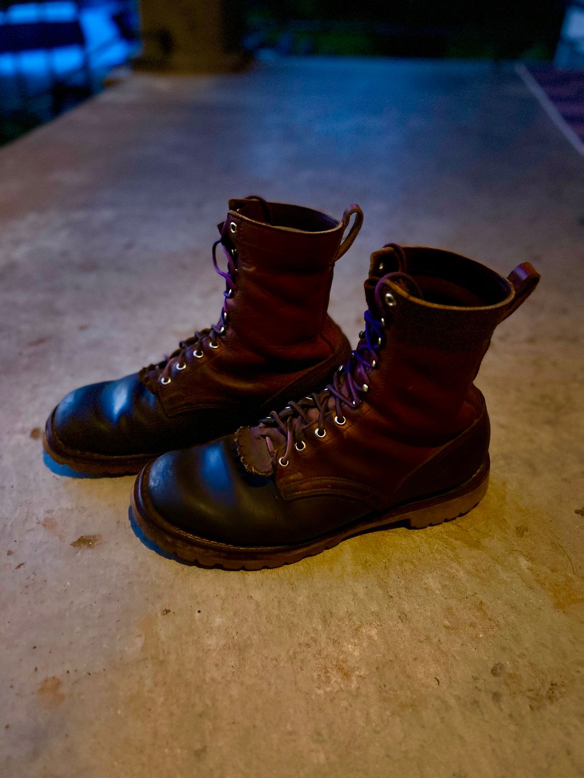 Photo by chippyben on April 6, 2026 of the Nicks Strider in Spokane Honey Smooth/ Waxed Flesh.