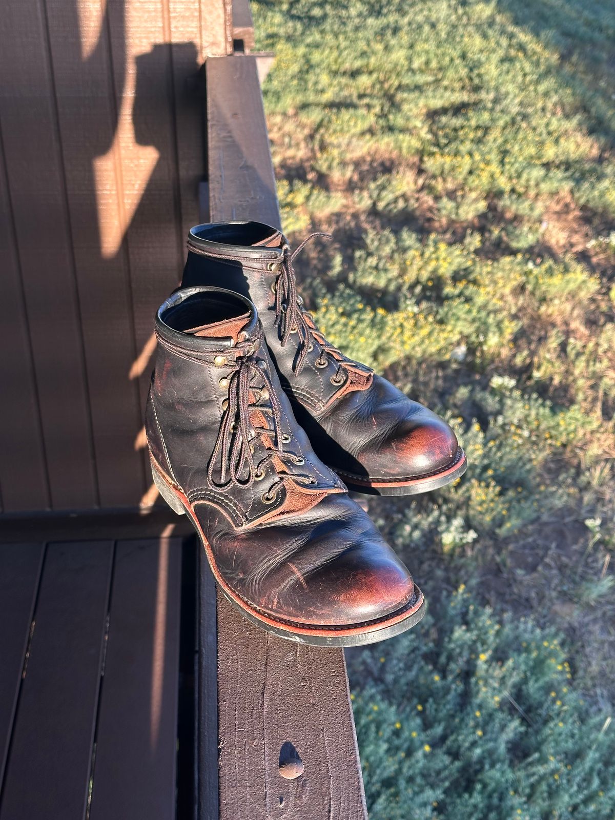Photo by AndrewsBoots on July 30, 2025 of the Red Wing Blacksmith in S.B. Foot Black Prairie.