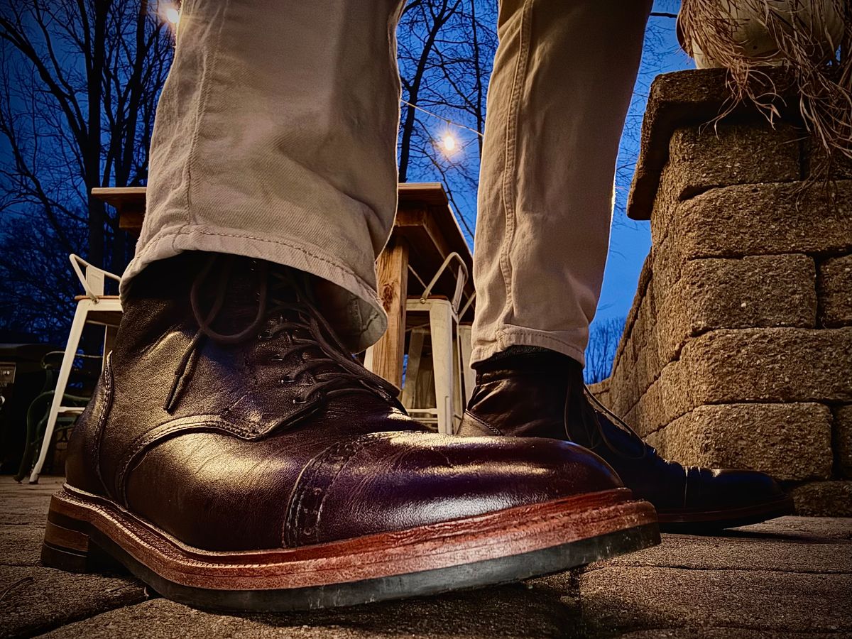 Photo by MaticEsq on March 2, 2026 of the Parkhurst The Delaware in Horween Color 8 Dublin.