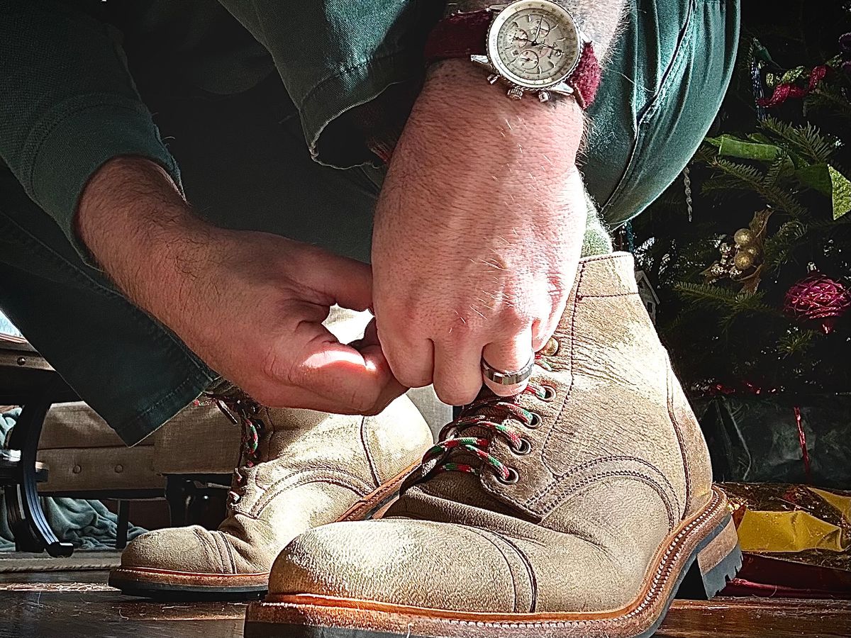 Photo by MaticEsq on December 24, 2025 of the Parkhurst The Richmond in C.F. Stead Gaucho Moose.