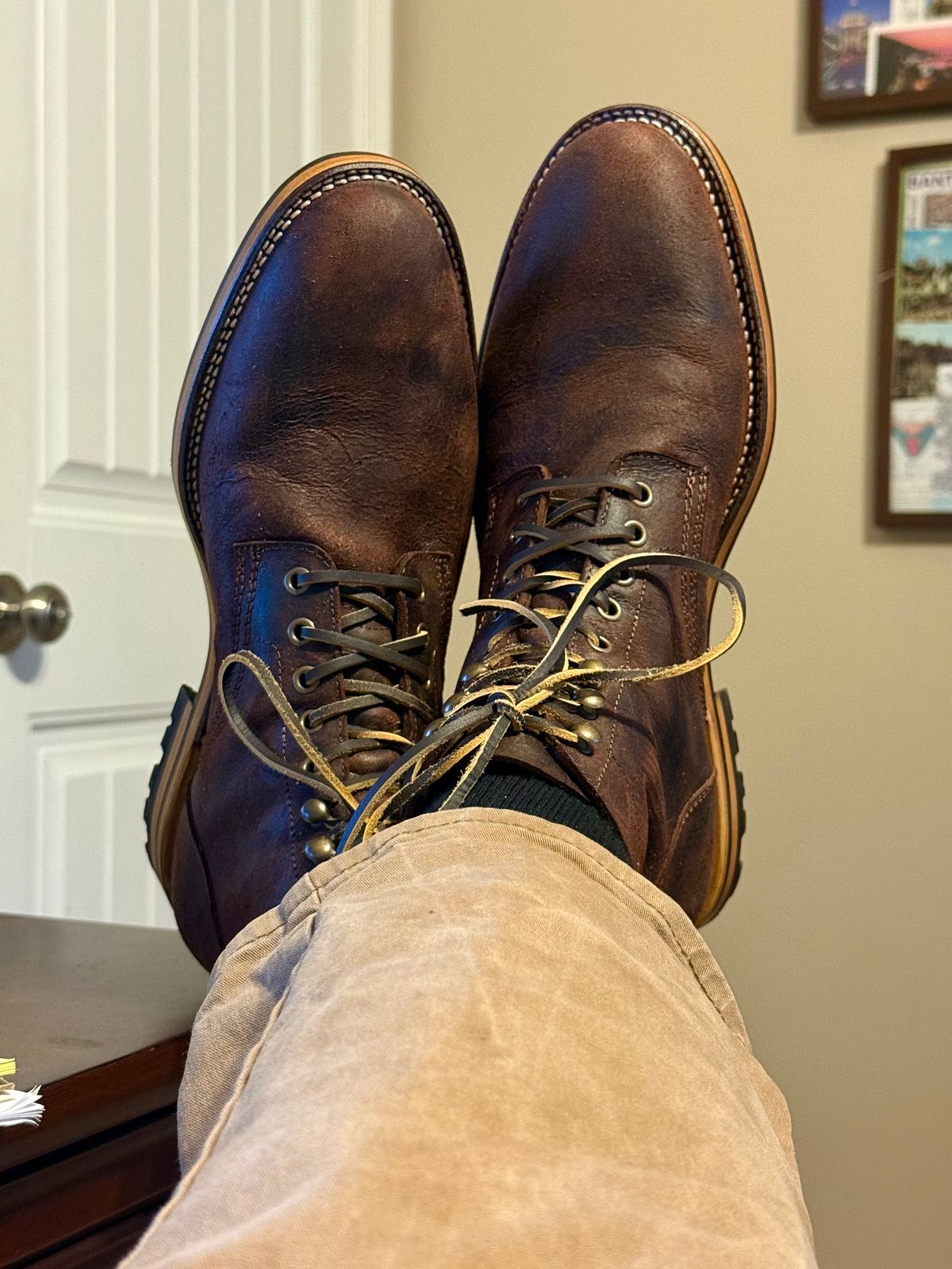 Photo by MaticEsq on November 11, 2025 of the Parkhurst The Allen in C.F. Stead Inferno Rambler.