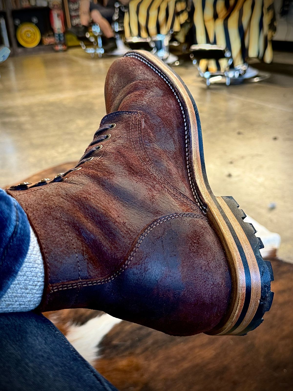 Photo by MaticEsq on November 24, 2025 of the Parkhurst The Allen in C.F. Stead Inferno Rambler.