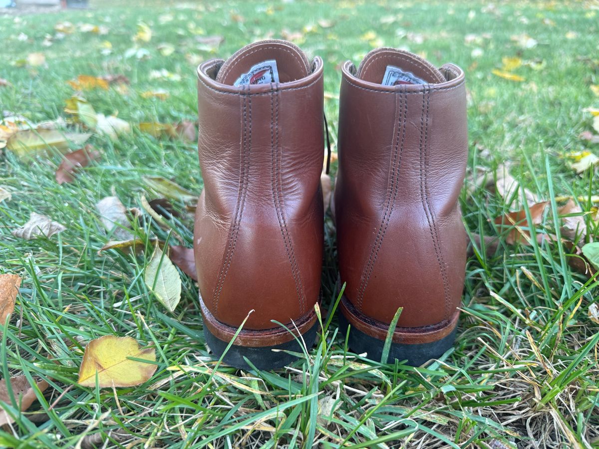 Photo by angeloa0072 on November 5, 2025 of the Red Wing Williston 9435 in S.B. Foot Teak Featherstone.