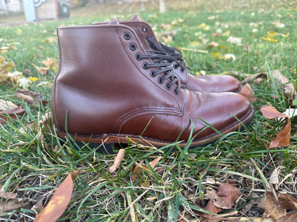 Photo by angeloa0072 on November 5, 2025 of the Red Wing Williston 9435 in S.B. Foot Teak Featherstone.