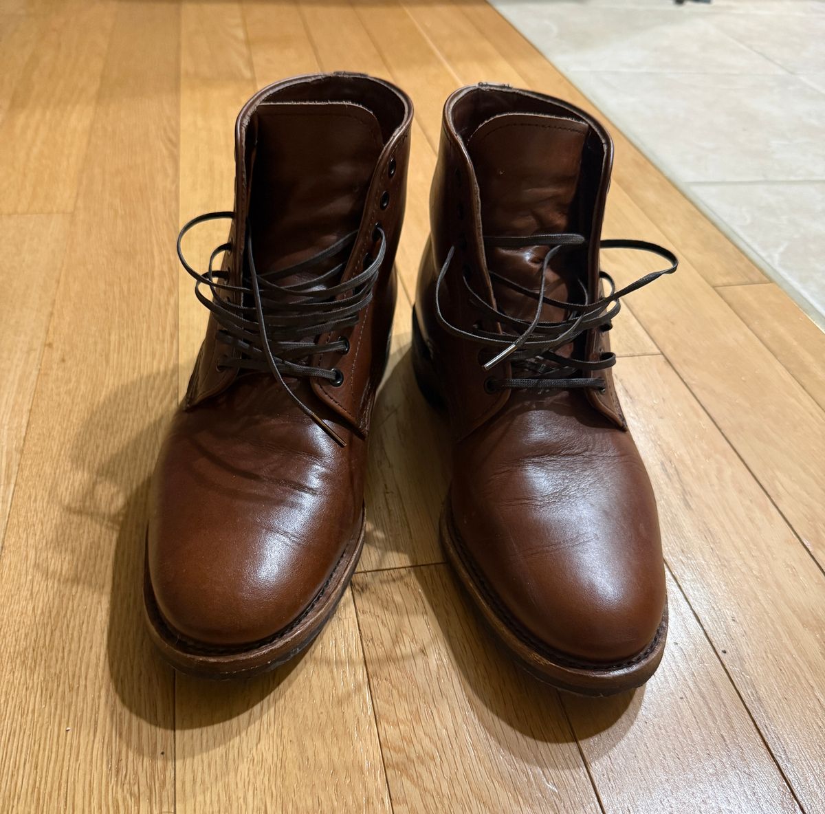 Photo by angeloa0072 on January 6, 2026 of the Red Wing Williston 9435 in S.B. Foot Teak Featherstone.