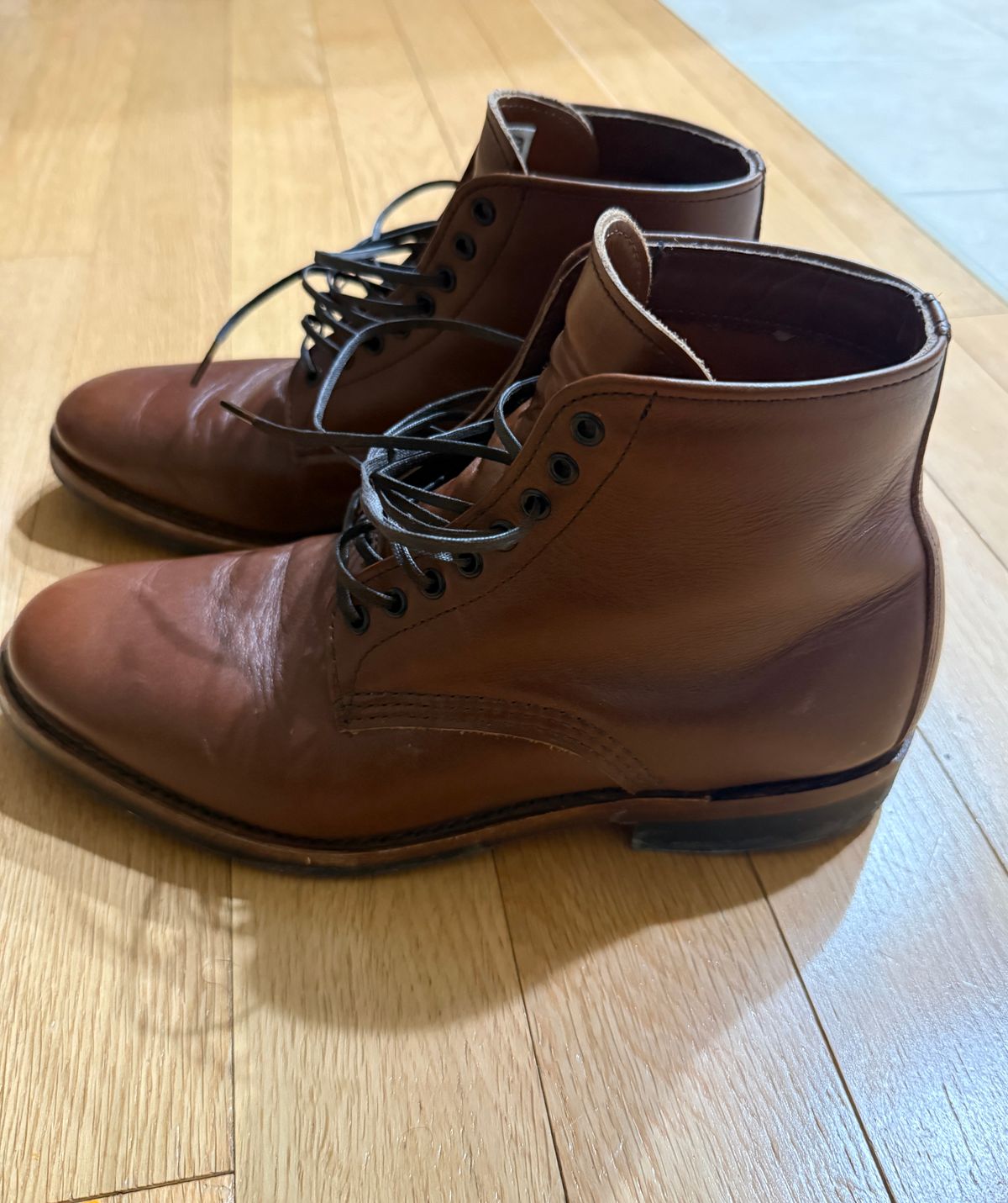 Photo by angeloa0072 on January 6, 2026 of the Red Wing Williston 9435 in S.B. Foot Teak Featherstone.