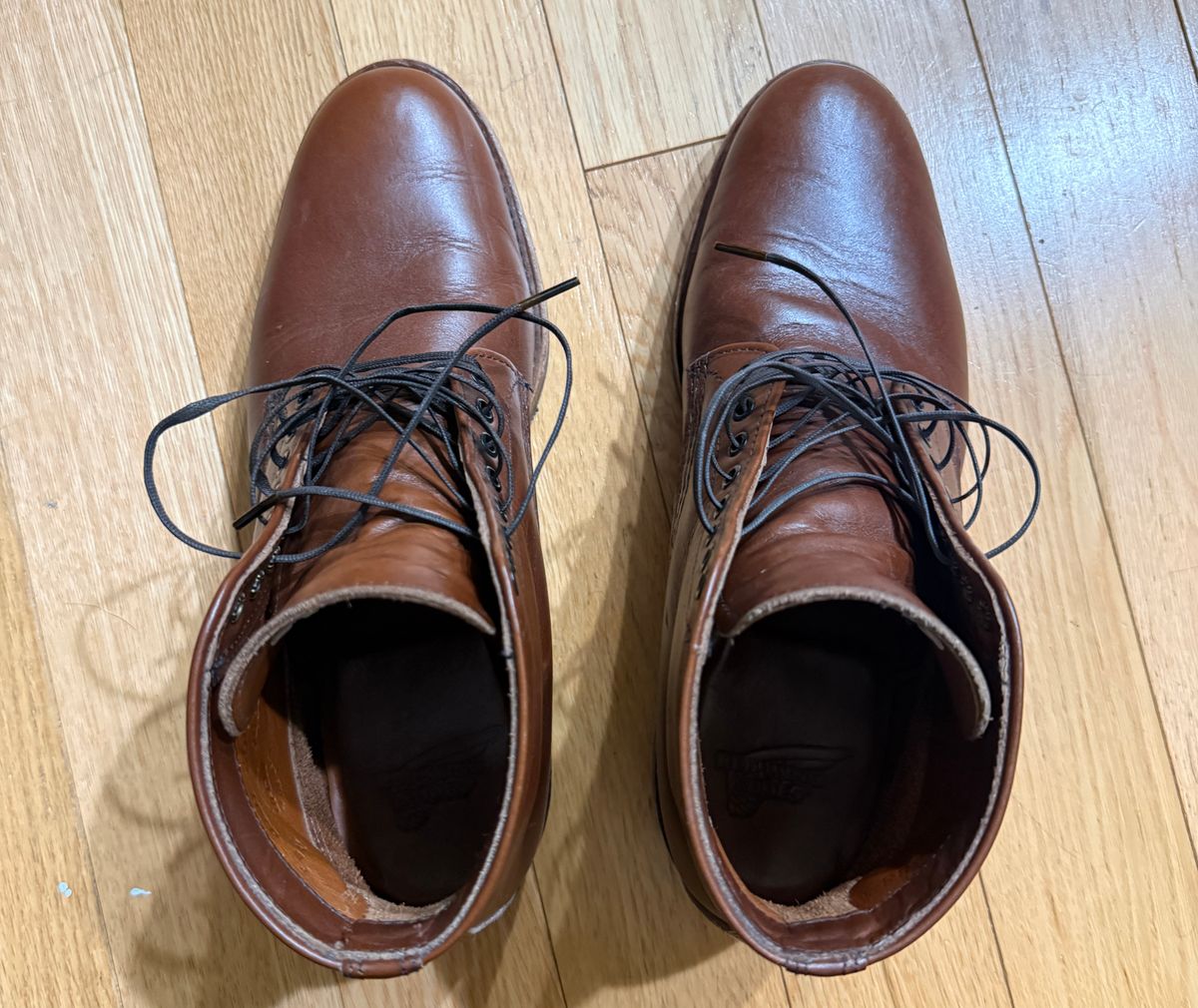 Photo by angeloa0072 on January 6, 2026 of the Red Wing Williston 9435 in S.B. Foot Teak Featherstone.