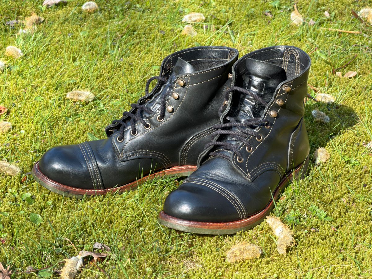 Photo by Tom on March 22, 2026 of the Red Wing 4331 Iron Ranger in S.B. Foot Black Harness.