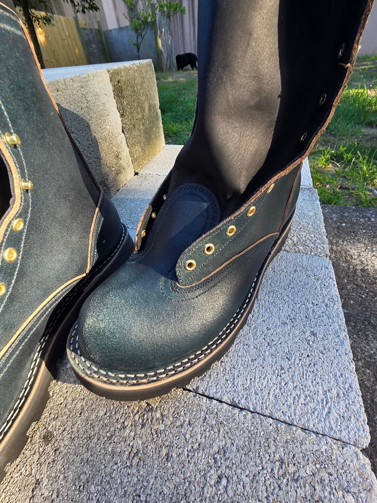 Photo by 83cane on June 11, 2026 of the Nicks Gamebreaker in Horween Pacific Waxed Flesh.