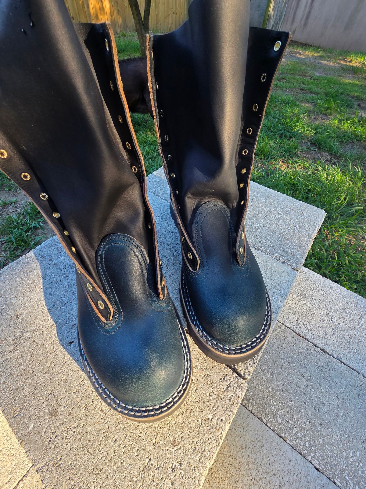 Photo by 83cane on June 11, 2026 of the Nicks Gamebreaker in Horween Pacific Waxed Flesh.