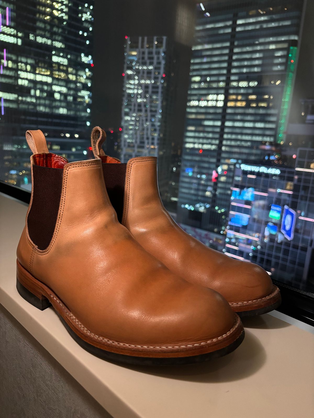 Photo by StitchedNeat on October 16, 2025 of the Bordon Isidro in Wickett & Craig Natural Veg Tan.