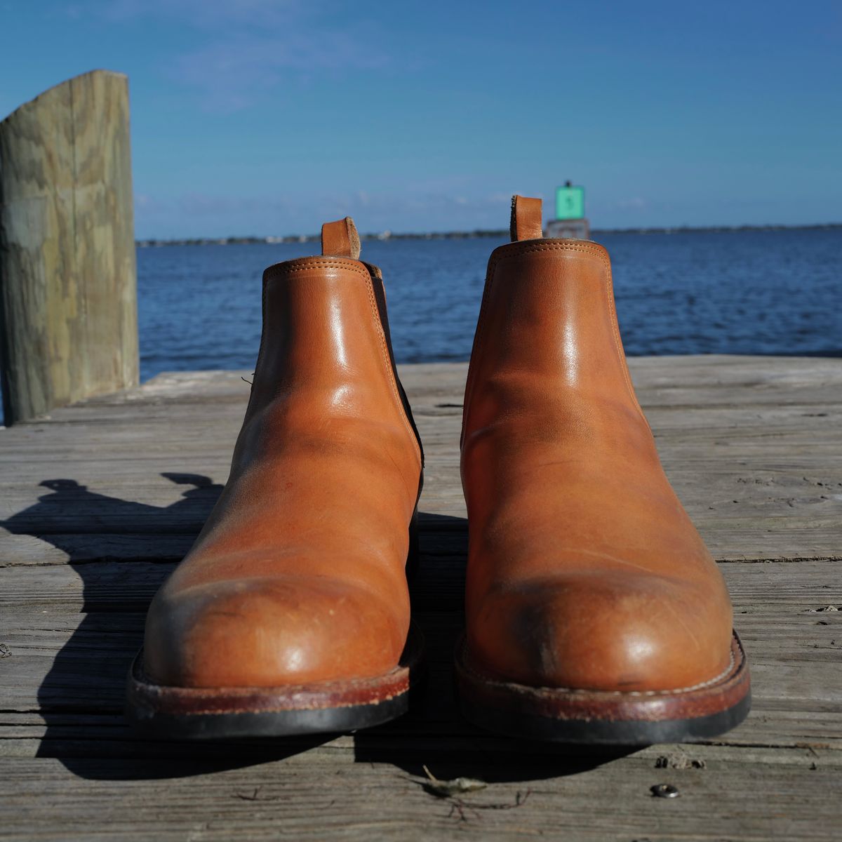 Photo by StitchedNeat on December 1, 2025 of the Bordon Isidro in Wickett & Craig Natural Veg Tan.