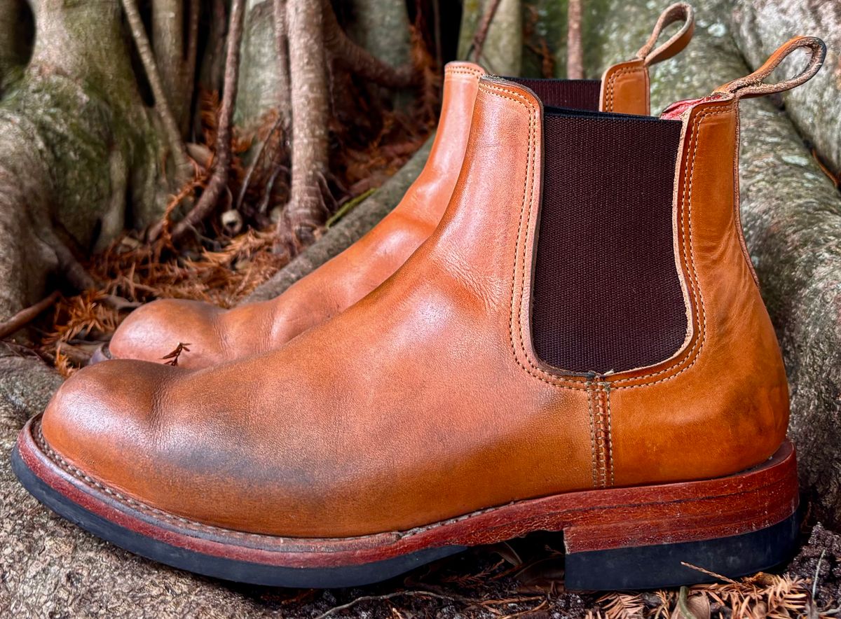 Photo by StitchedNeat on December 30, 2025 of the Bordon Isidro in Wickett & Craig Natural Veg Tan.