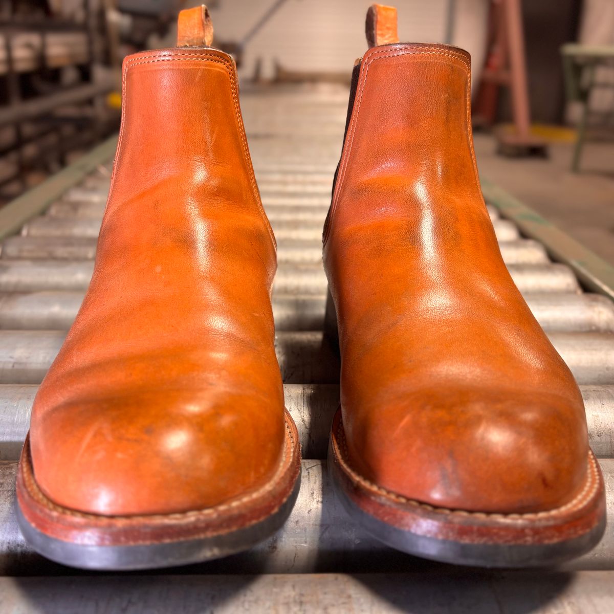 Photo by StitchedNeat on February 5, 2026 of the Bordon Isidro in Wickett & Craig Natural Veg Tan.