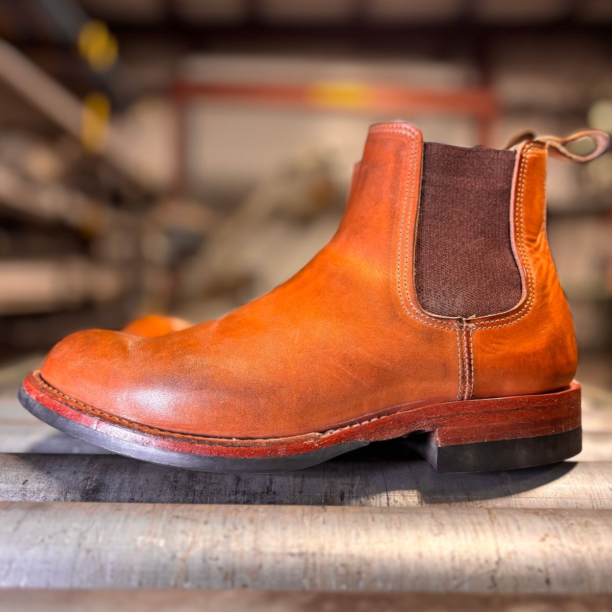 Photo by StitchedNeat on February 5, 2026 of the Bordon Isidro in Wickett & Craig Natural Veg Tan.