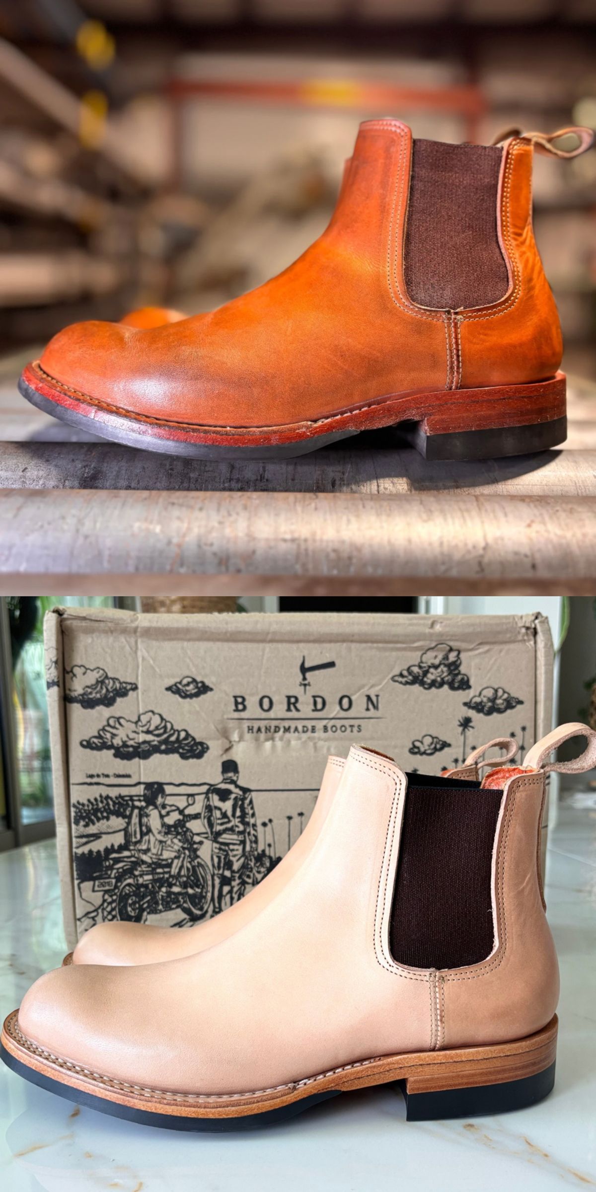 Photo by StitchedNeat on February 5, 2026 of the Bordon Isidro in Wickett & Craig Natural Veg Tan.