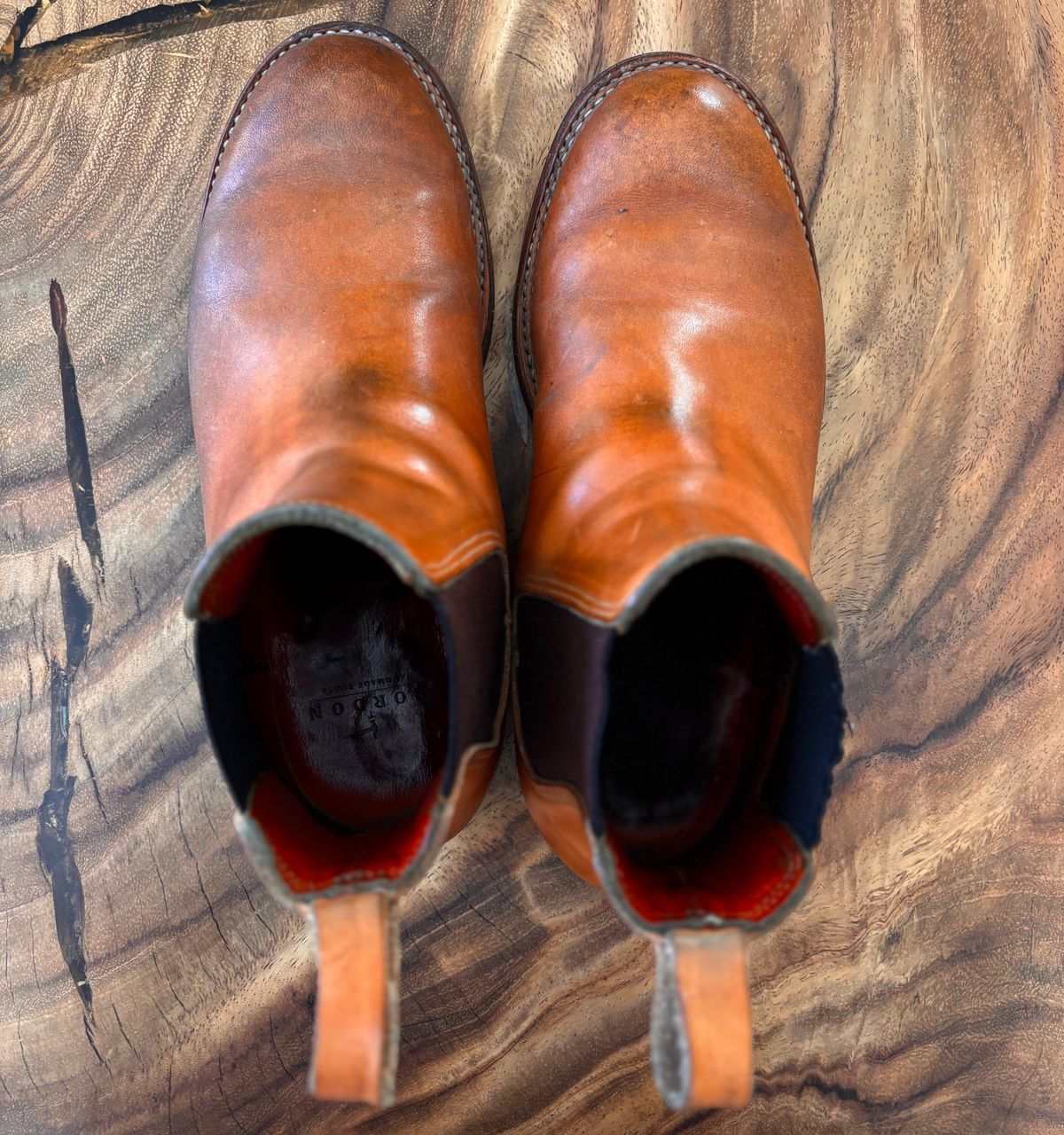 Photo by StitchedNeat on March 5, 2026 of the Bordon Isidro in Wickett & Craig Natural Veg Tan.