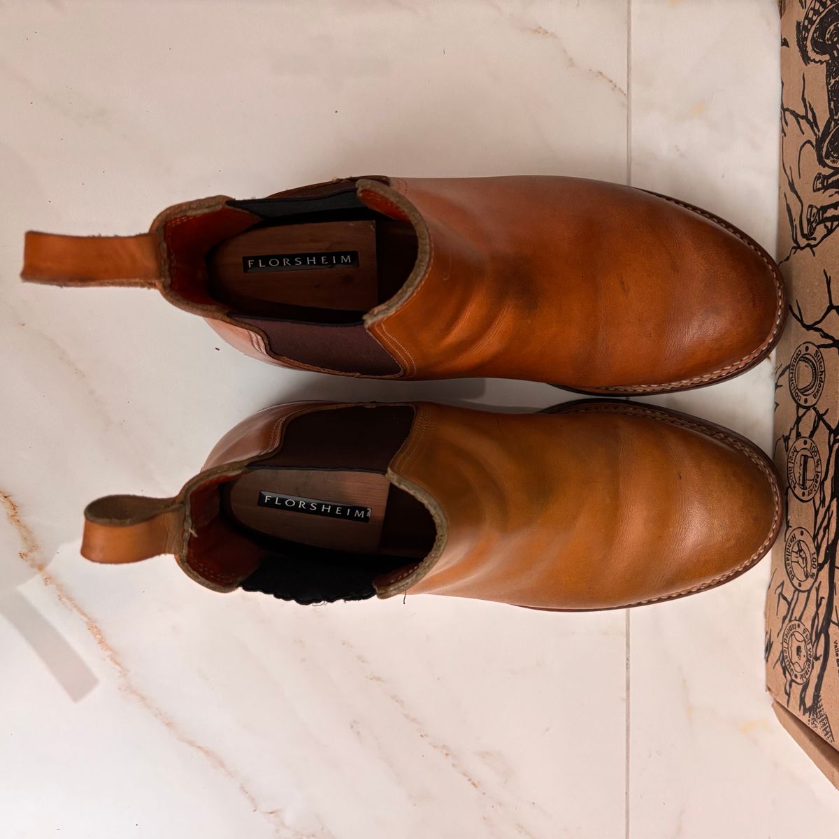 Photo by StitchedNeat on April 6, 2026 of the Bordon Isidro in Wickett & Craig Natural Veg Tan.