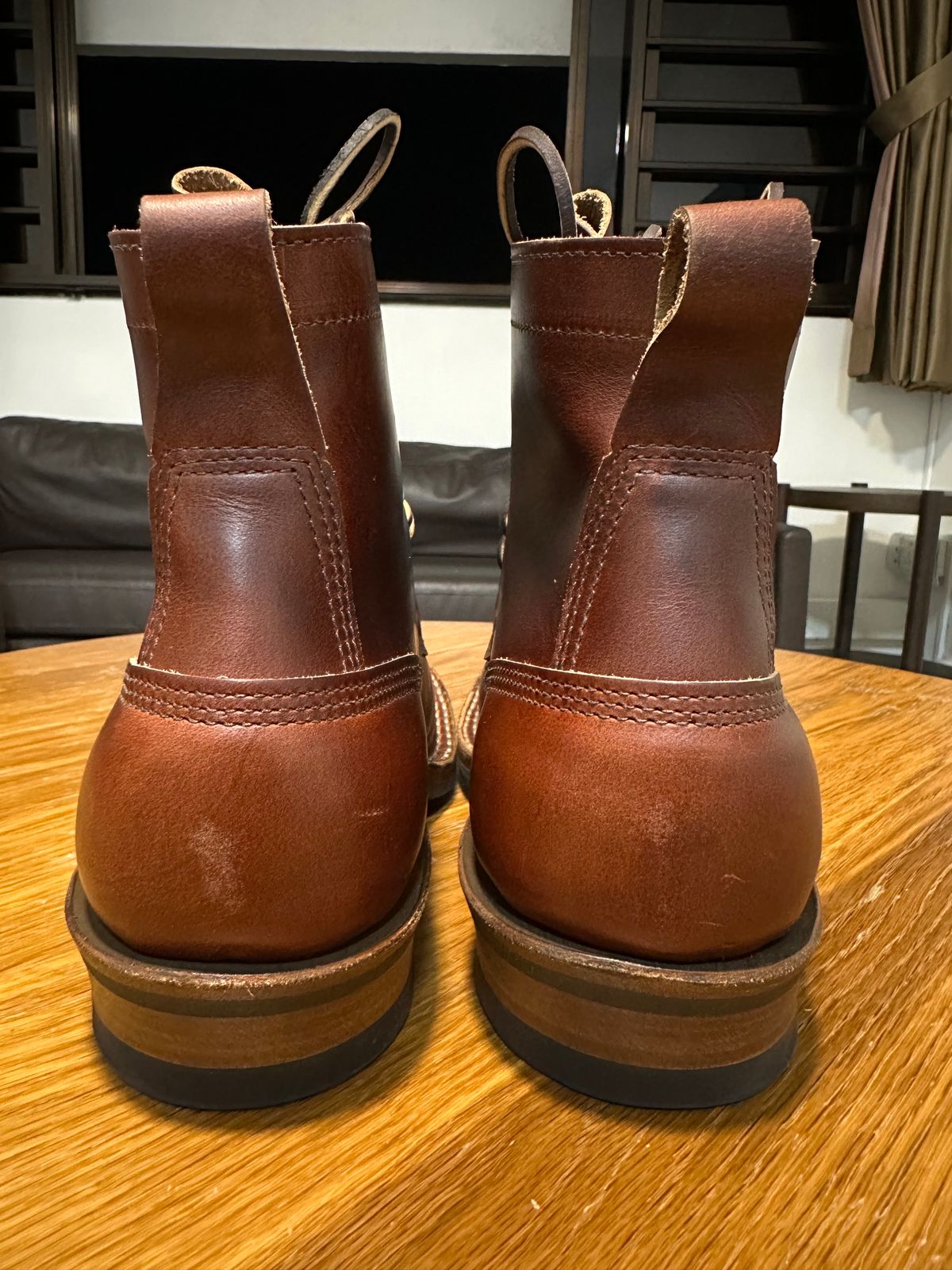 Photo by unagikiller on October 1, 2024 of the White's C350 Cruiser in Seidel British Tan Double Shot.