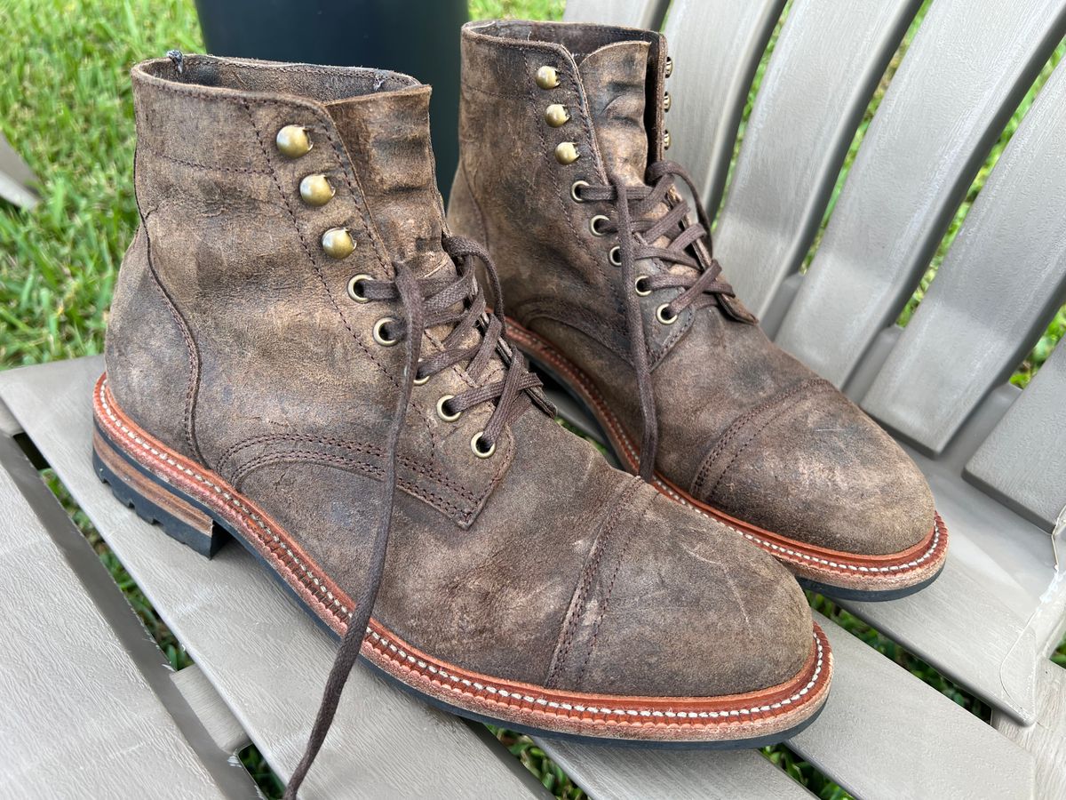 Photo by mattallica on November 8, 2025 of the Parkhurst The Richmond in Husk Waxed Mohawk.