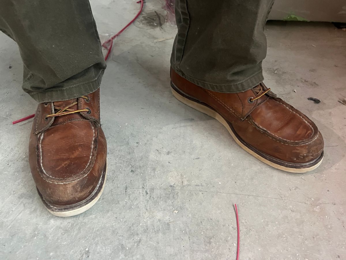 Photo by JLL343 on August 14, 2025 of the Red Wing 10877 in Red Wing / S.B. Foot Oro-Iginal.