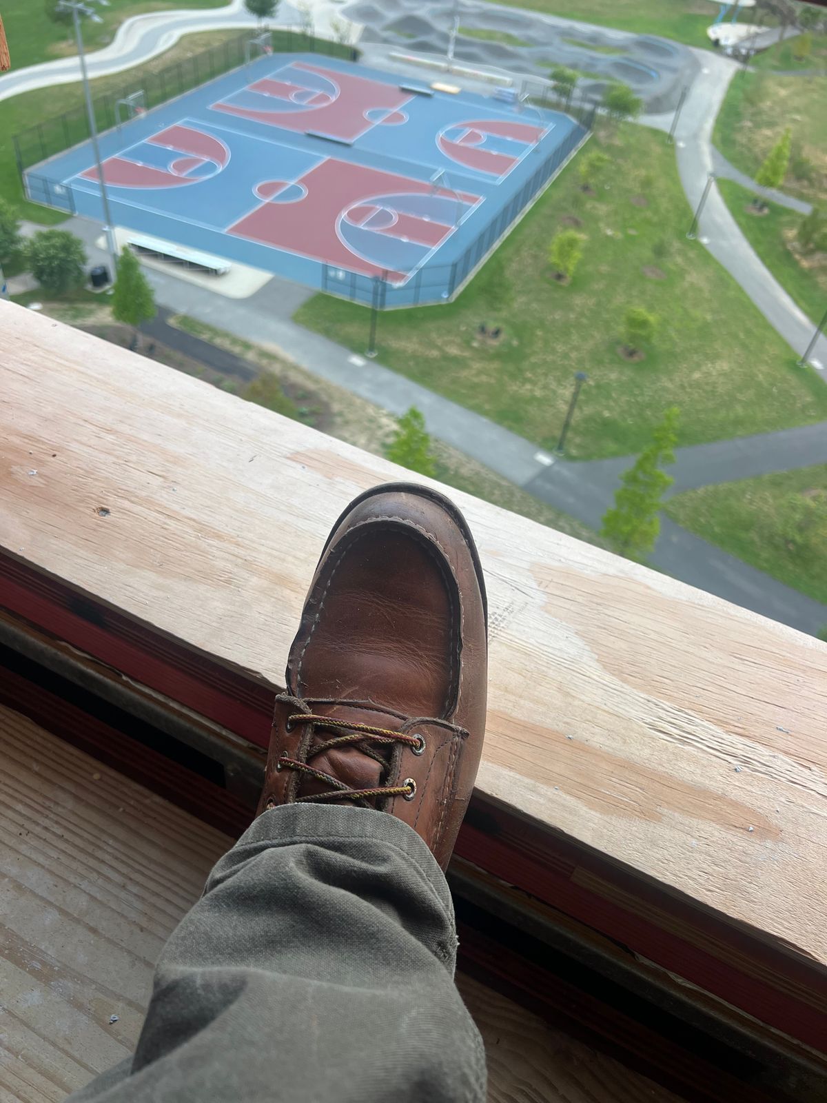 Photo by JLL343 on August 25, 2025 of the Red Wing 10877 in Red Wing / S.B. Foot Oro-Iginal.