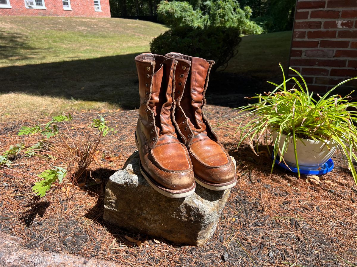 Photo by JLL343 on August 30, 2025 of the Red Wing 10877 in Red Wing / S.B. Foot Oro-Iginal.