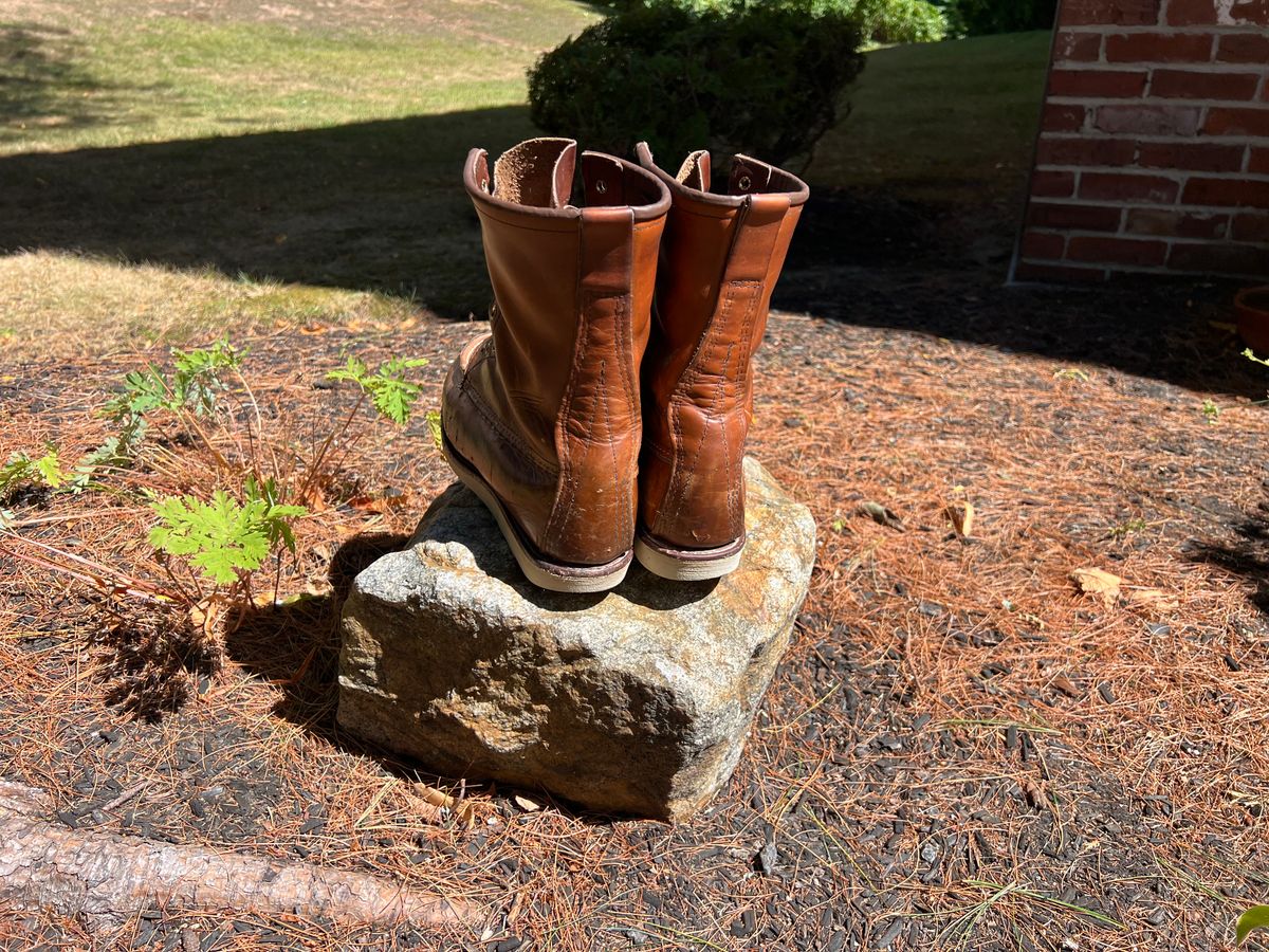 Photo by JLL343 on August 30, 2025 of the Red Wing 10877 in Red Wing / S.B. Foot Oro-Iginal.