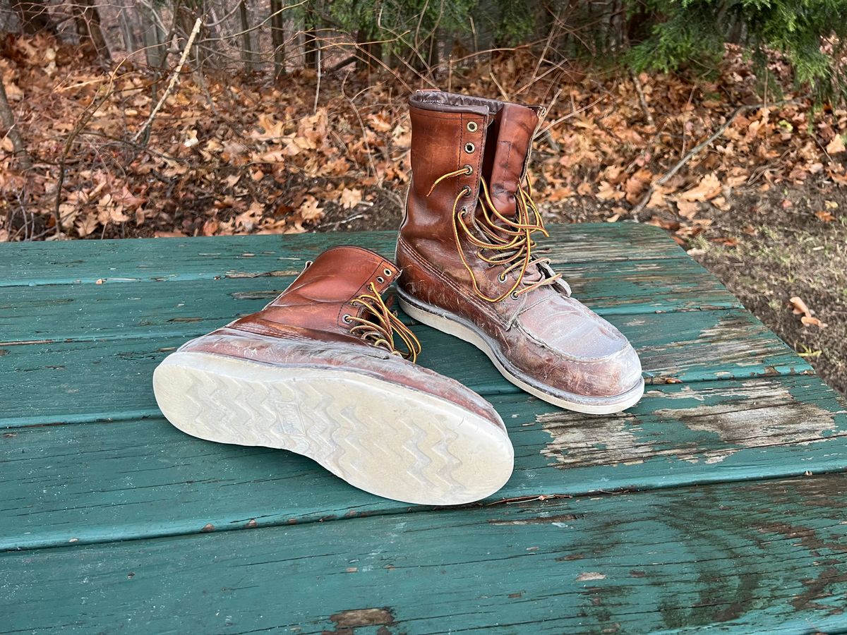 Photo by JLL343 on November 22, 2025 of the Red Wing 10877 in Red Wing / S.B. Foot Oro-Iginal.