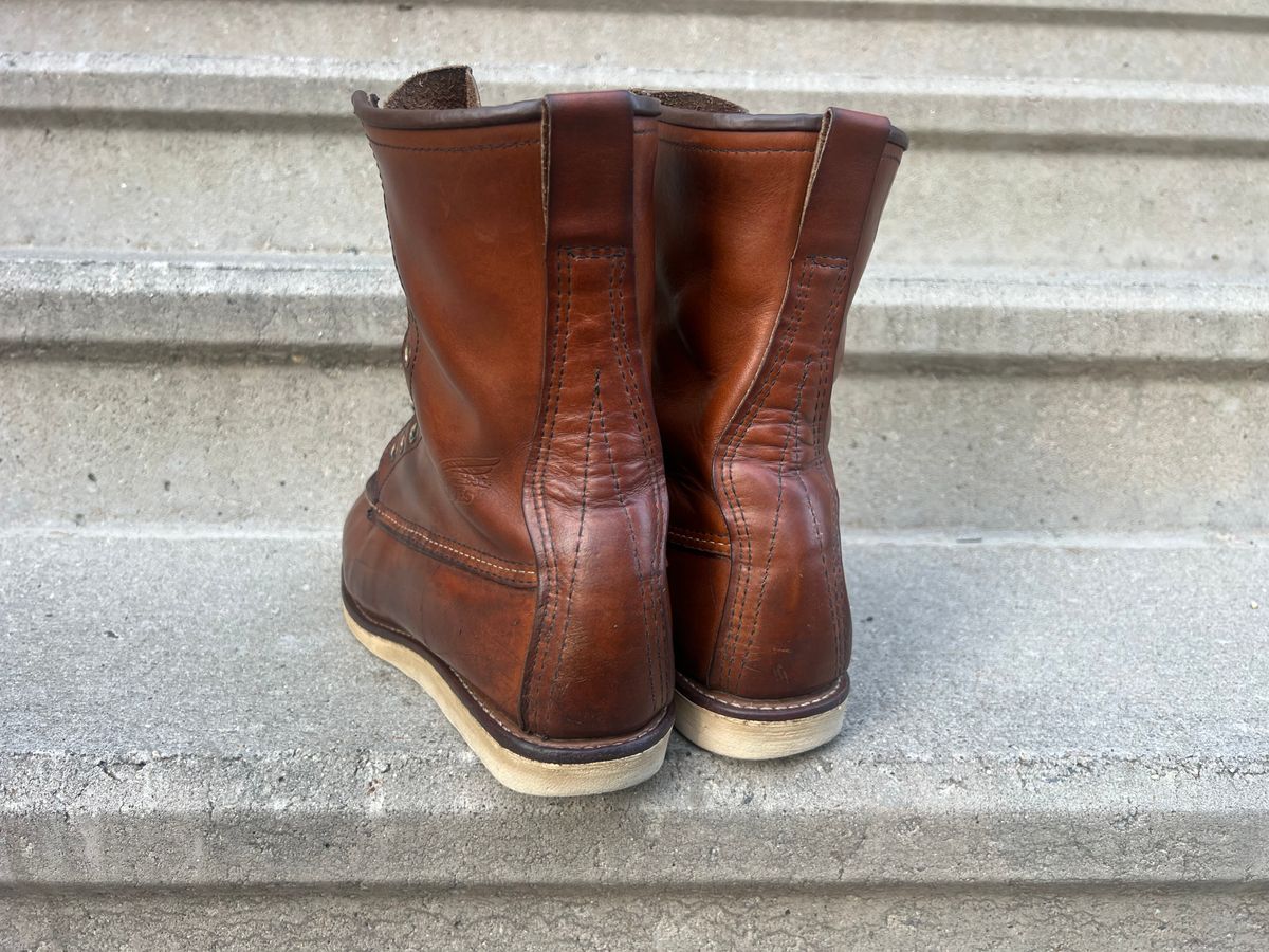 Photo by JLL343 on August 12, 2025 of the Red Wing 10877 in Red Wing / S.B. Foot Oro-Iginal.