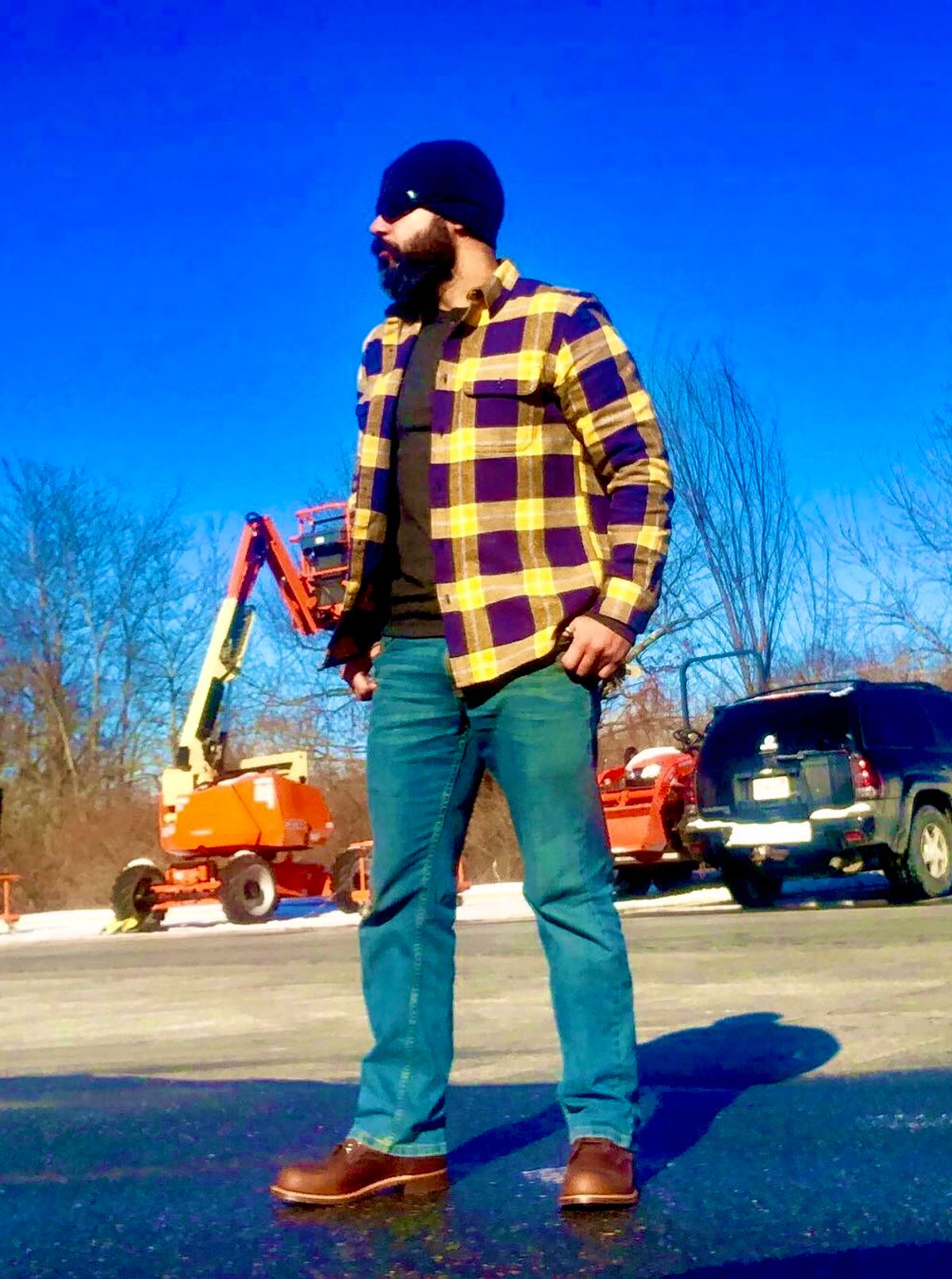 Photo by JLL343 on April 21, 2024 of the Red Wing Iron Ranger in S.B. Foot Amber Harness.