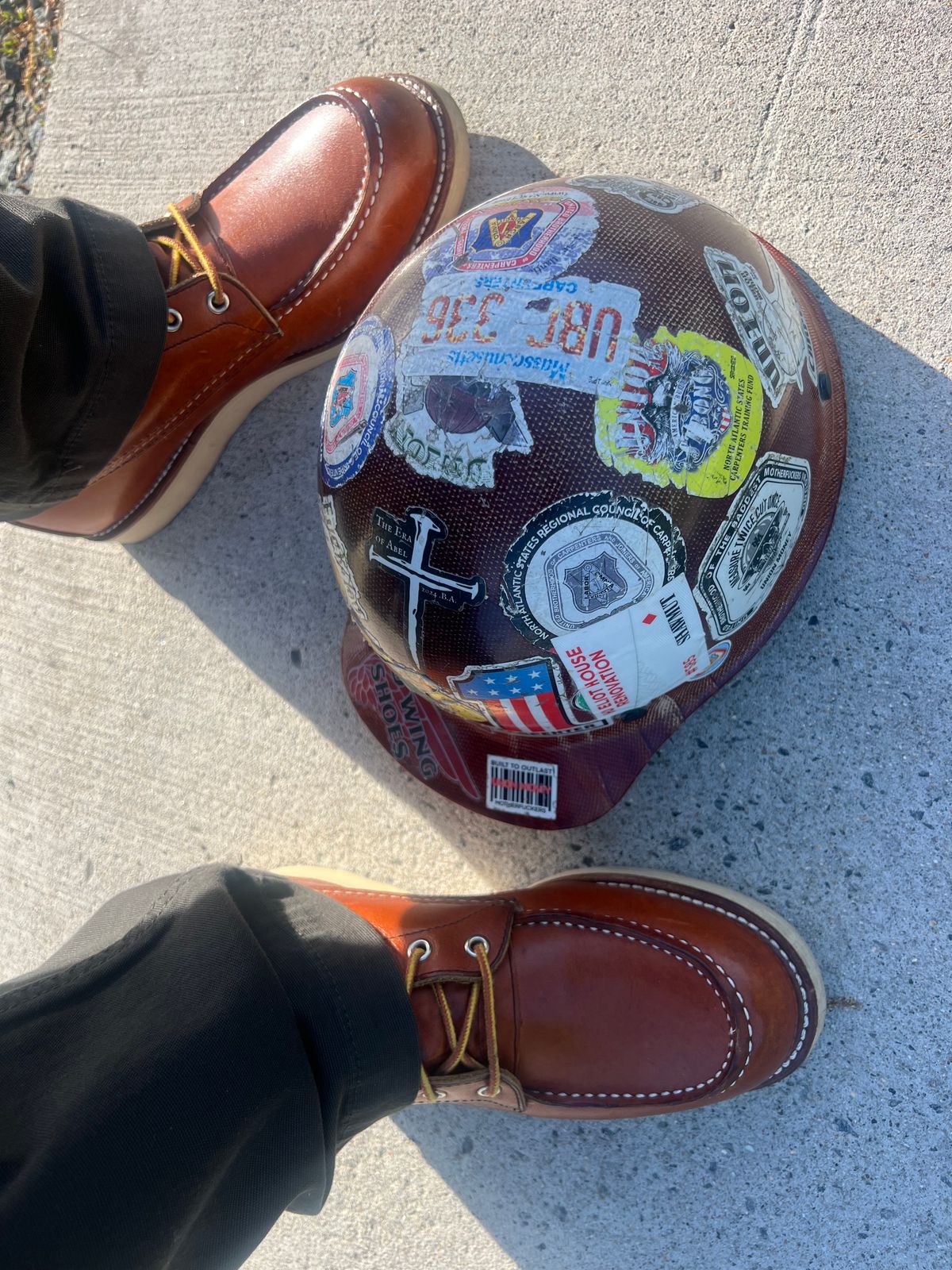 Photo by JLL343 on May 17, 2026 of the Red Wing 8-Inch Classic Moc in S.B. Foot Oro Legacy.