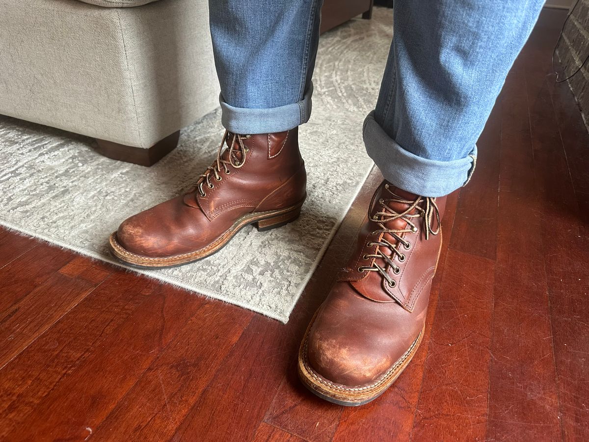 Photo by biggy545 on January 8, 2026 of the White's Farmer/Rancher in Seidel Red Dog Oil Tan.