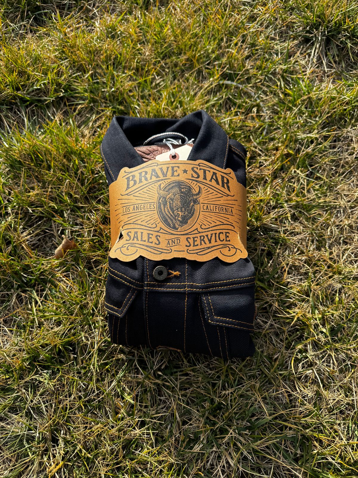 Photo by ericxj99 on January 22, 2026 of the Brave Star Ironside 21.5oz Frankenstein in 22oz Denim.
