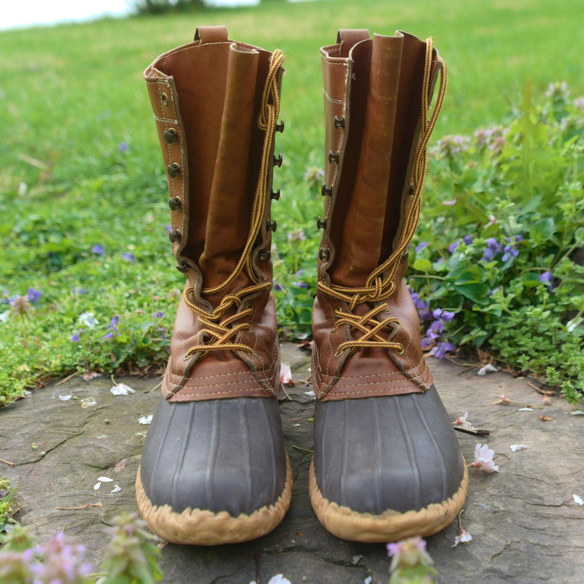 Photo by feetpics on April 5, 2026 of the L.L.Bean Maine Hunting Shoe 12" in Unknown Leather.