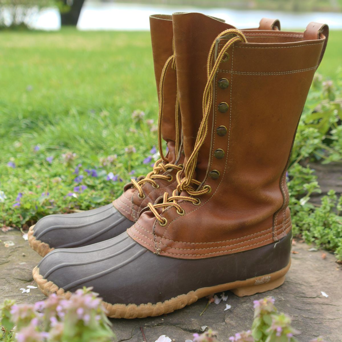 Photo by feetpics on April 5, 2026 of the L.L.Bean Maine Hunting Shoe 12" in Unknown Leather.