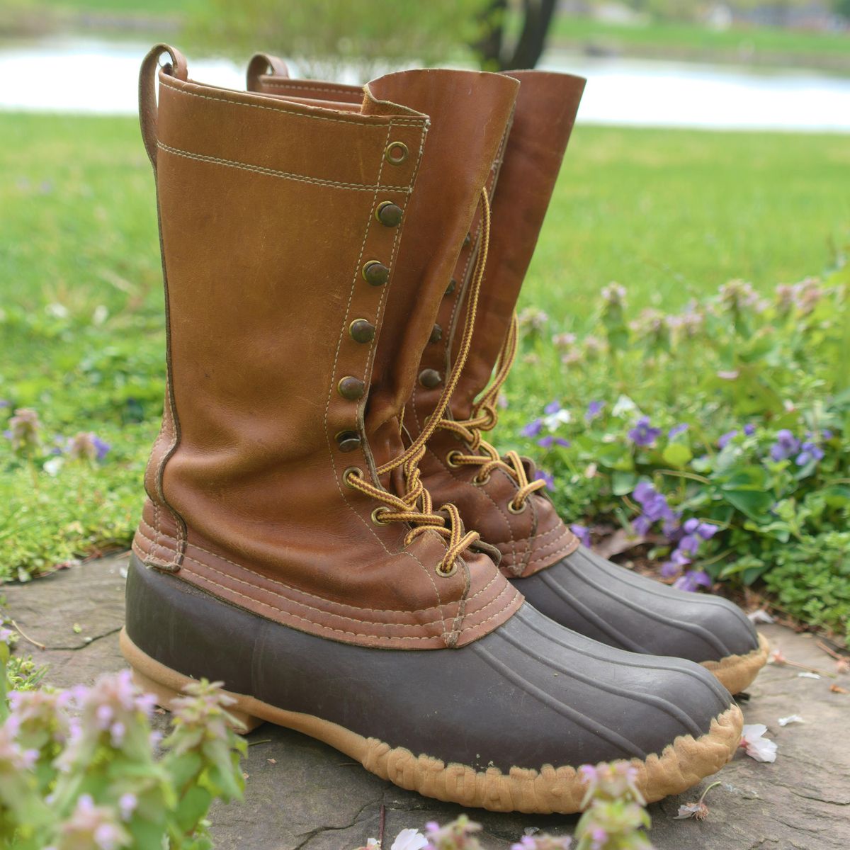 Photo by feetpics on April 5, 2026 of the L.L.Bean Maine Hunting Shoe 12" in Unknown Leather.
