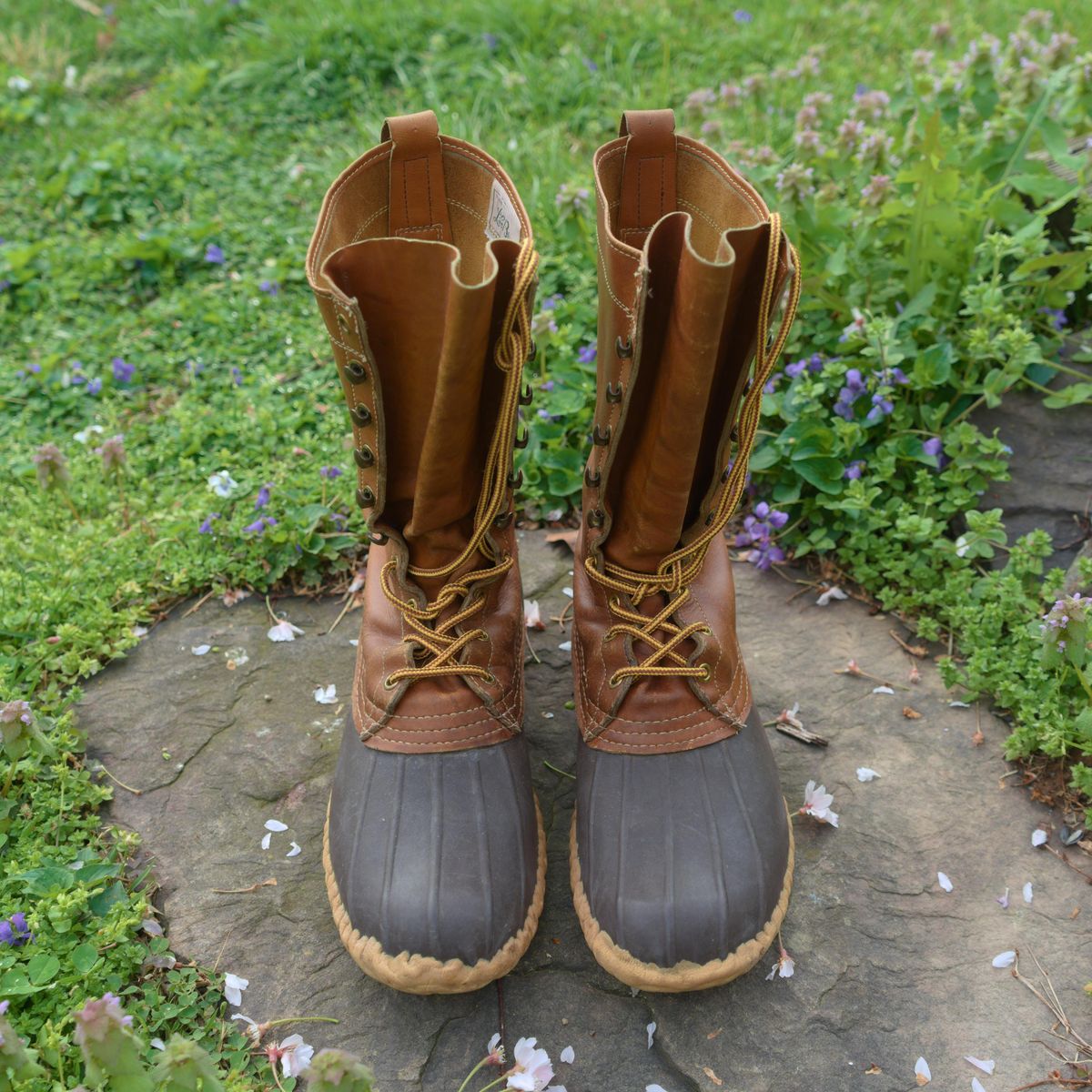 Photo by feetpics on April 5, 2026 of the L.L.Bean Maine Hunting Shoe 12" in Unknown Leather.