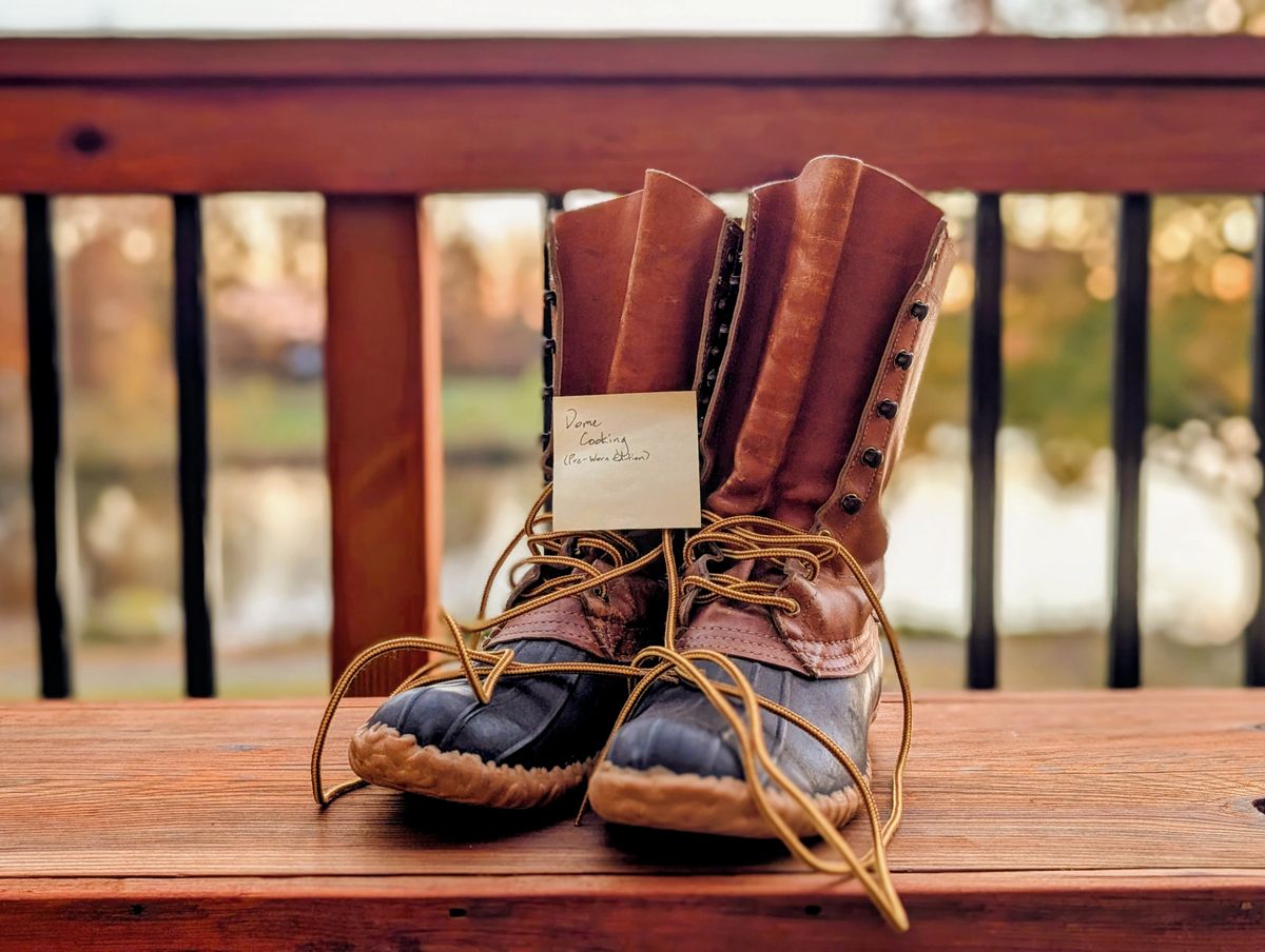 Photo by feetpics on November 5, 2025 of the L.L.Bean Maine Hunting Shoe 12" in Unknown Leather.