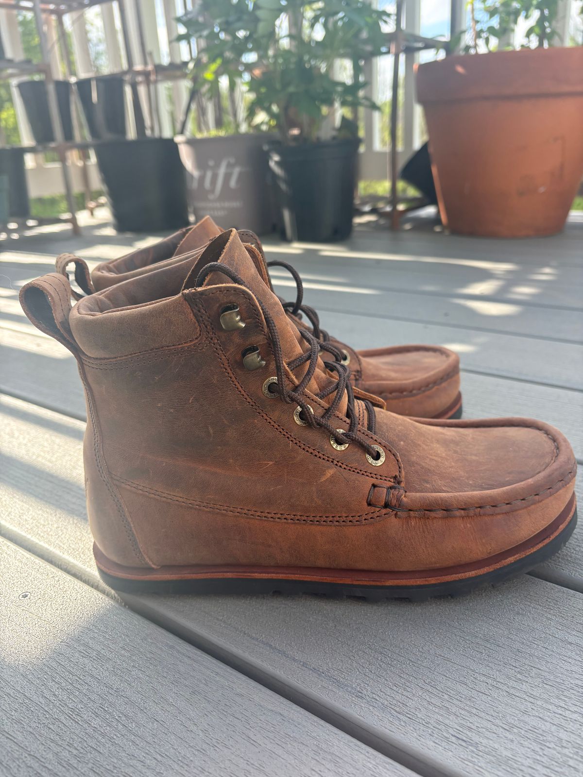 Photo by letsmosey on May 15, 2026 of the Jim Green Barefoot Meander in Bronco Brown.