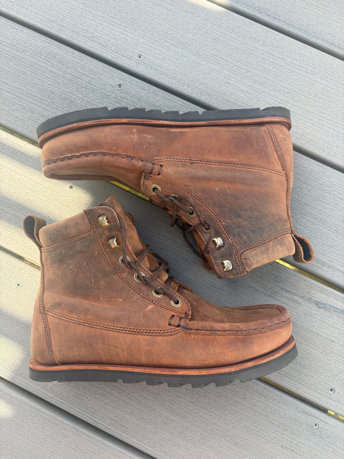 Photo by letsmosey on May 15, 2026 of the Jim Green Barefoot Meander in Bronco Brown.