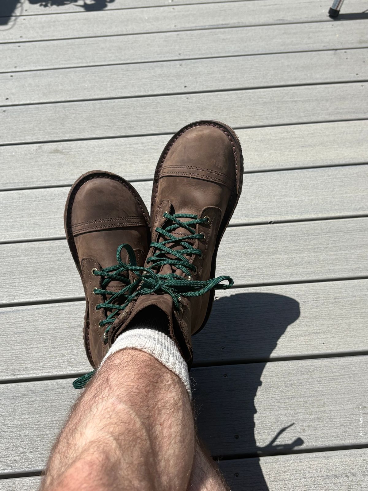 Photo by letsmosey on June 24, 2025 of the Jim Green Barefoot African Trooper in Houston Brown.
