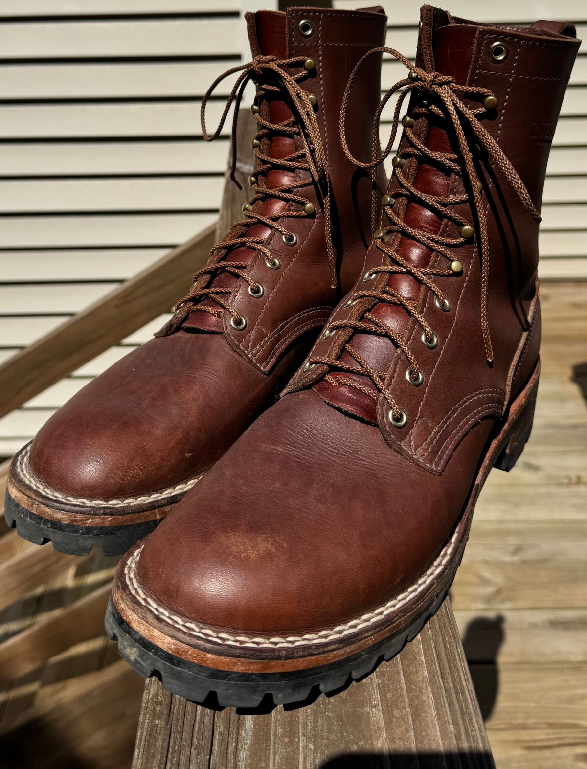 Photo by gojjishoss on May 23, 2025 of the Nicks BuilderPro in Seidel 1964 Brown.